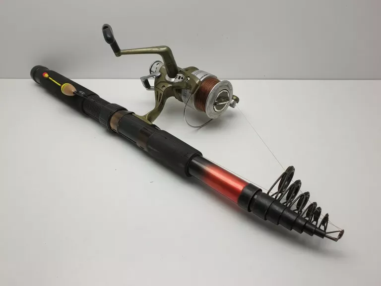 WĘDKA TELESKOPOWA Z KOŁOWROTKIEM JAXON TOP CARP FRT400