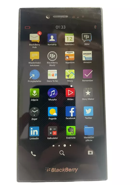 BLACKBERRY LEAP 16GB LTE CZARNY