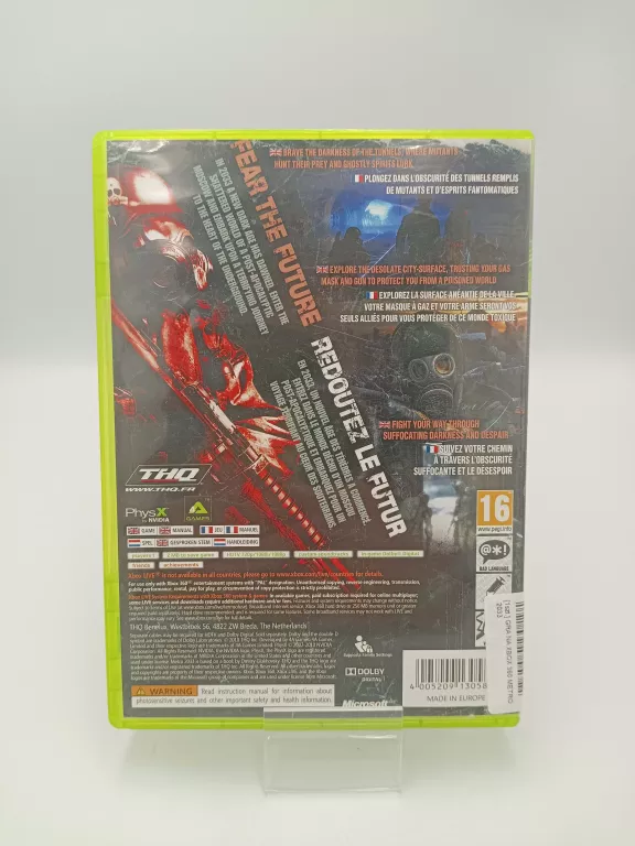 GRA NA XBOX 360 METRO 2033