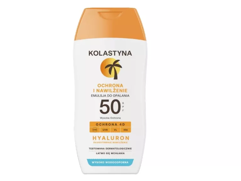 KREM DO OPALANIA SPF 50 KOLASTYNA SUN EMULSJA DO OPALANIA 150ML