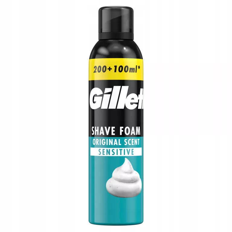 GILLETTE PIANKA DO GOLENIA SENSITIVE 300 ML