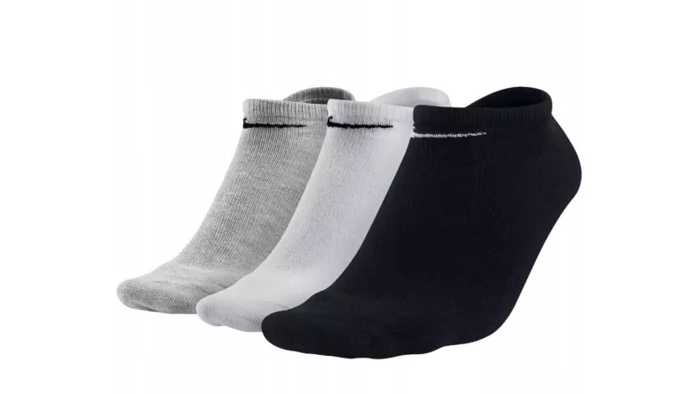 SKARPETY NIKE STOPKI 3-PAK MIX CZARNE BIAŁE SKARPETKI 42-46