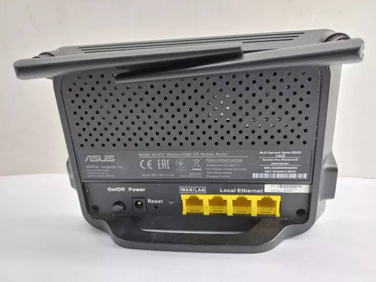 ROUTER ASUS 4G-N12