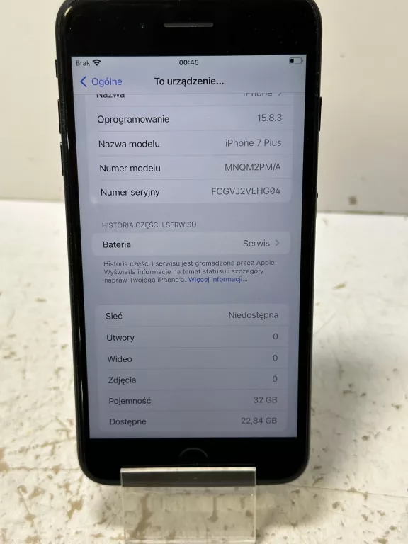 TELEFON IPHONE 7 PLUS 32GB 62% *OPIS*