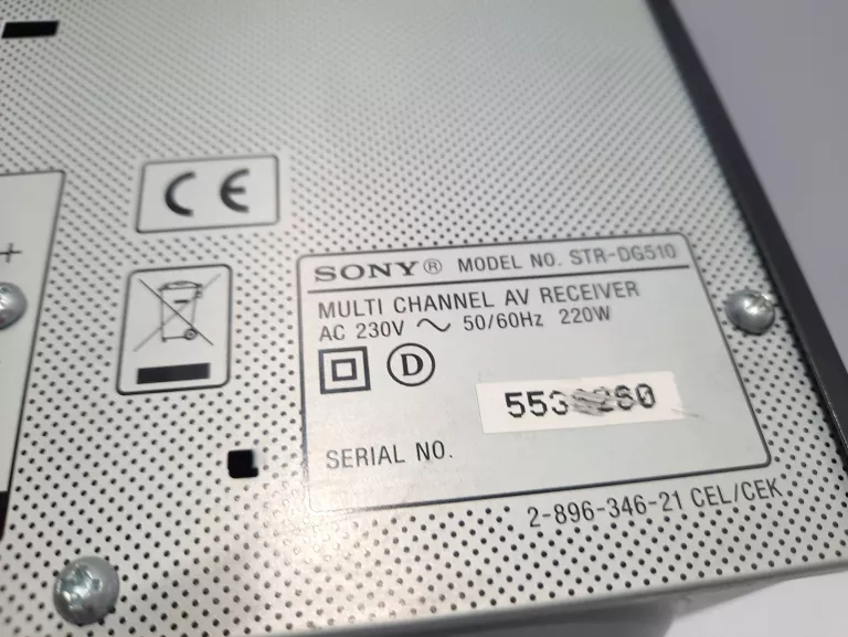 AMPLITUNER SONY STR-DG510