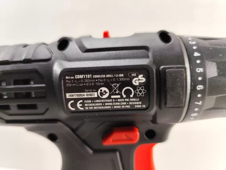 WKRĘTARKA FERM CDM1191 KOMPLET