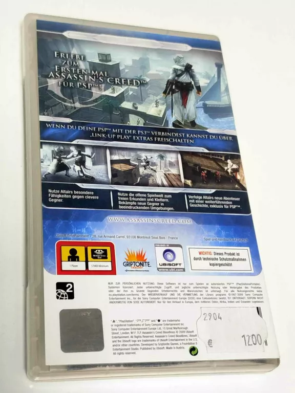 ASSASSIN'S CREED BLOODLINES PSP