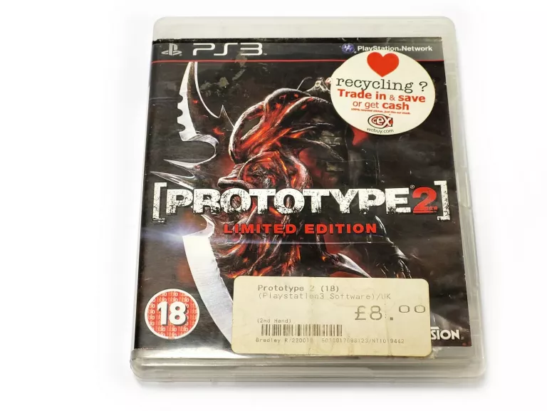 PS3 PROTOTYPE 2 LIMITED EDITION