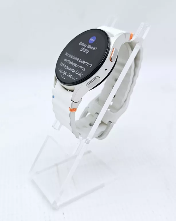 SMARTWATCH SAMSUNG GALAXY WATCH 7 44MM KOMPLET JAK NOWY (ORANGE)