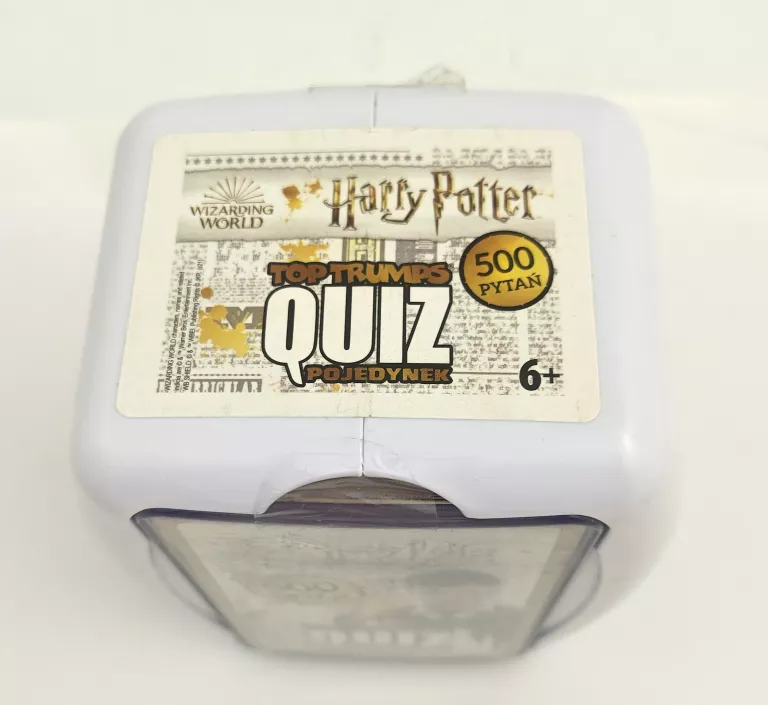 GRA KARCIANA HARRY POTTER QUIZ (500 PYTAŃ) PO POLSKU JAK NOWA