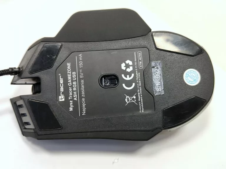 TRACER MYSZ OPTYCZNA GAMEZONE ASH RGB