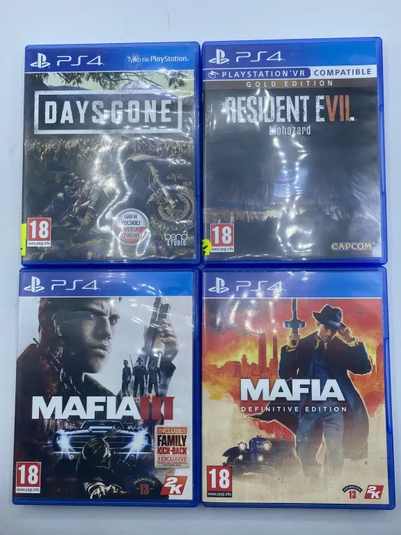 ZESTAW GIER PS4