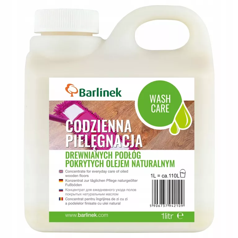 BARLINEK WASH CARE 1L - DO PODŁÓG OLEJOWANYCH