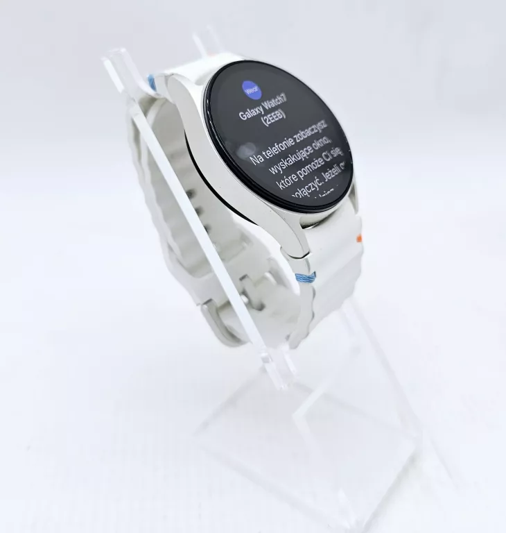 SMARTWATCH SAMSUNG GALAXY WATCH 7 44MM KOMPLET JAK NOWY (ORANGE)