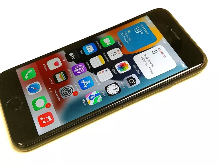 TELEFON IPHONE 7 128GB + ŁADOWARKA, BATERIA 100%