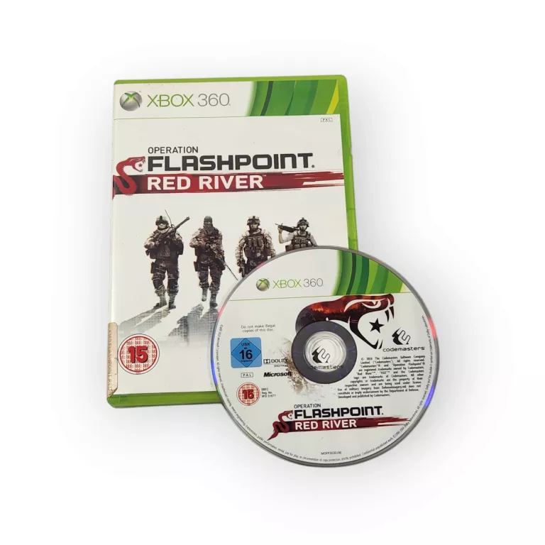 XBOX 360 OPERATION FLASHPOINT RED RIVER