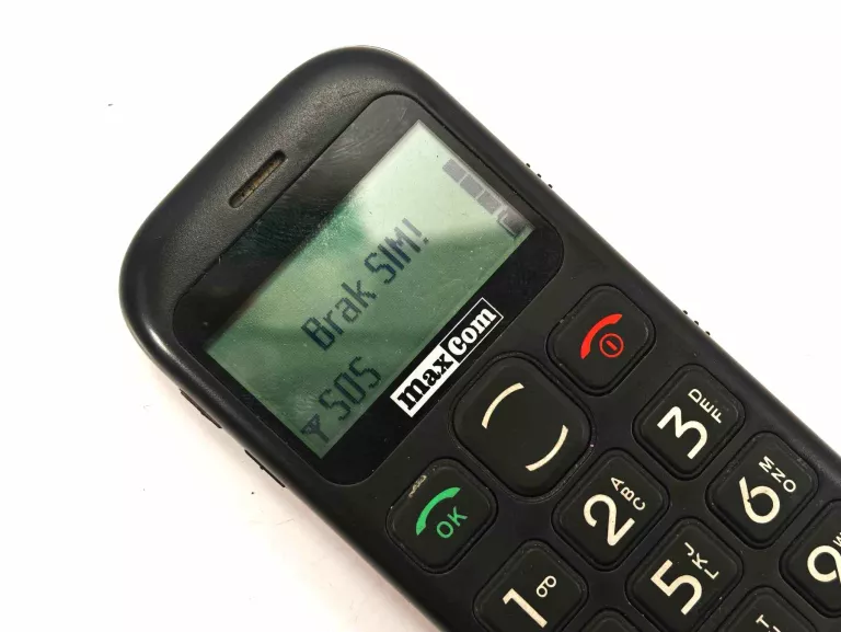 TELEFON KOMÓRKOWY DLA SENIORÓW MAXCOM MM430BB