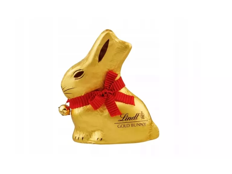 LINDT ZAJĄCZEK KRÓLIK Z CZEKOLADY MLECZNEJ 100 G WIELKANOC DO KOSZYKA