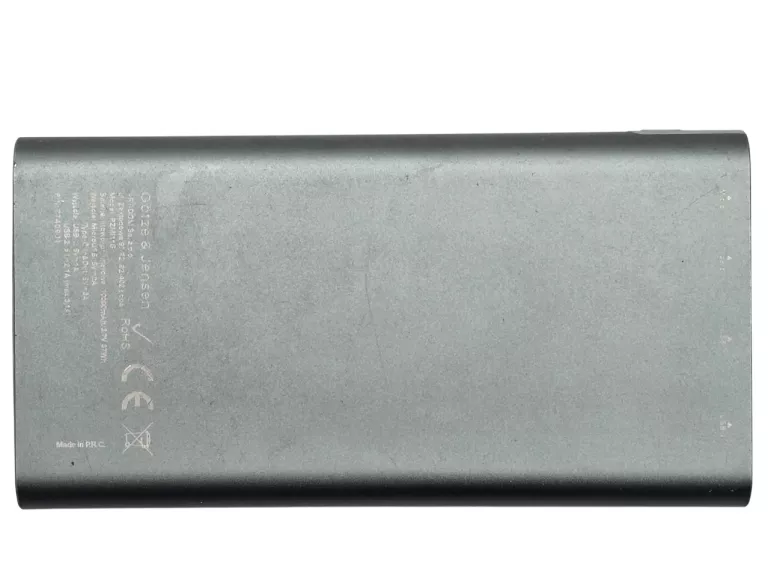 POWERBANK GÖTZE & JENSEN 10000MAH SILVER LINE PZMI11G MICRO-USB USB-C