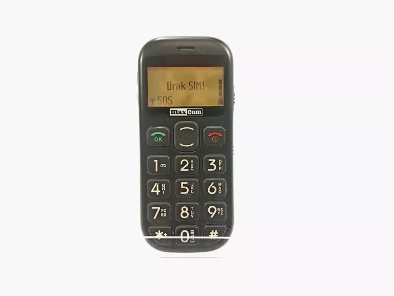 TELEFON KOMÓRKOWY DLA SENIORÓW MAXCOM MM430BB