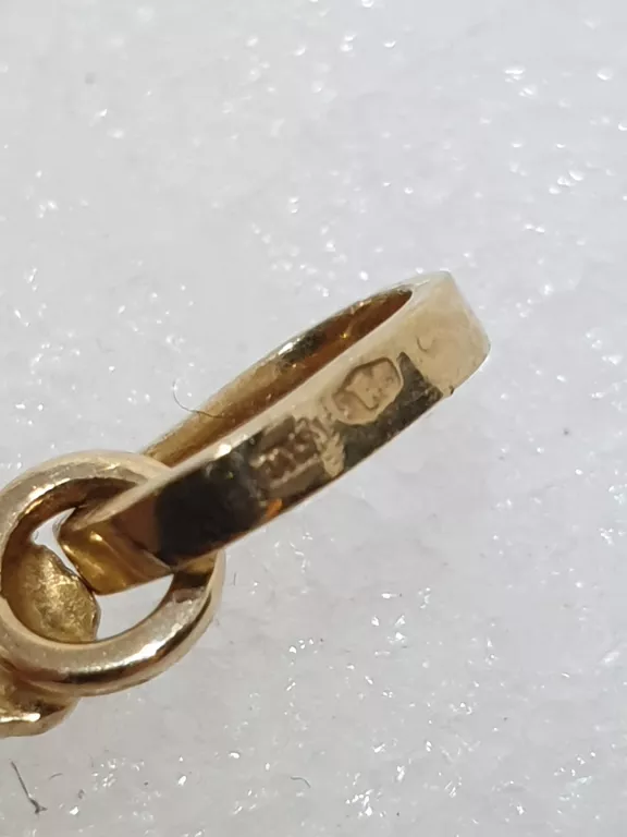 ZŁOTO 585 ZŁOTA ZAWIESZKA ORZEŁ W KORONIE 14 K WISIOR WISIOREK ZŁOTY