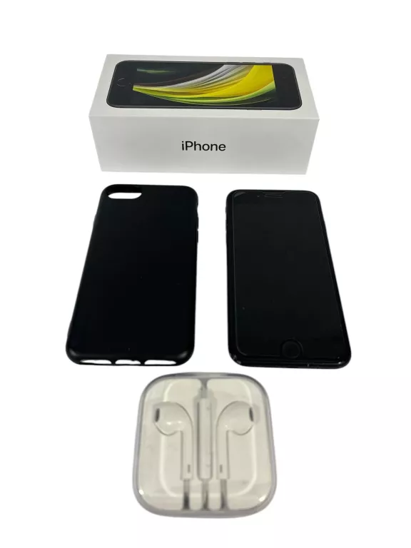 TELEFON IPHONE SE 2020 - 64GB - PUDEŁKO - SŁUCHAWKI!