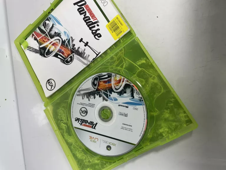 BURNOUT PARADISE XBOX 360