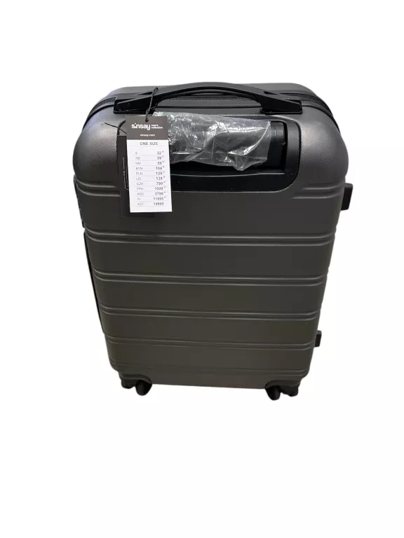 WALIZKA SINSAY GREY 55CMX38CMX21CM