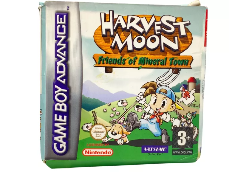 GRA HARVEST MOON FRIENDS OF MINERAL TOWN PAL NINTENDO GAMEBOY ADVANCE GBA