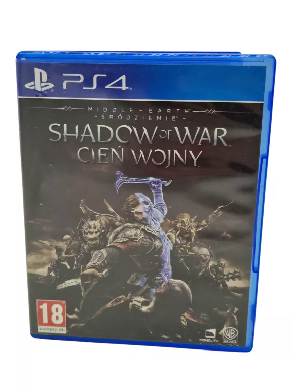 GRA MIDDLE-EARTH: SHADOW OF WAR SONY PLAYSTATION 4 (PS4) CUSA 04402