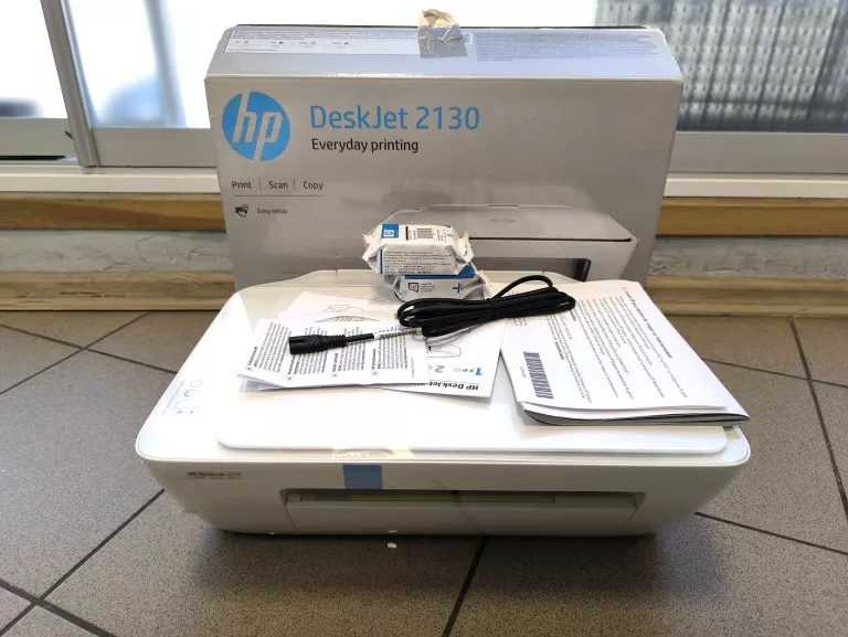 HP DESKJET 2130 DRUKARKA+SKANER+XERO NA TUSZE 302