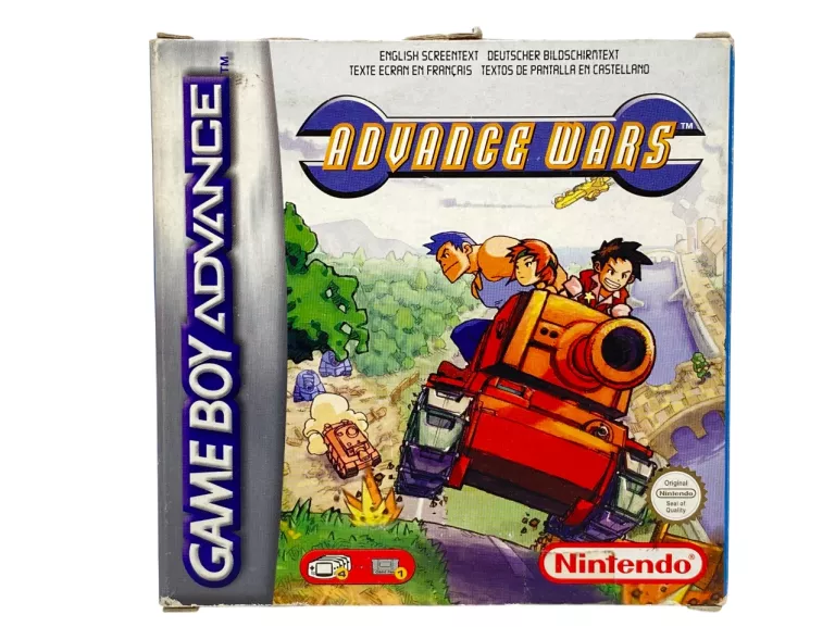 GRA ADVANCE WARS PAL NINTENDO GAMEBOY ADVANCE GBA UNIKAT!