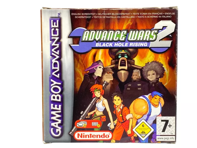 GRA ADVANCE WARS 2 BLACK HOLE RISING PAL NINTENDO GAMEBOY ADVANCE GBA