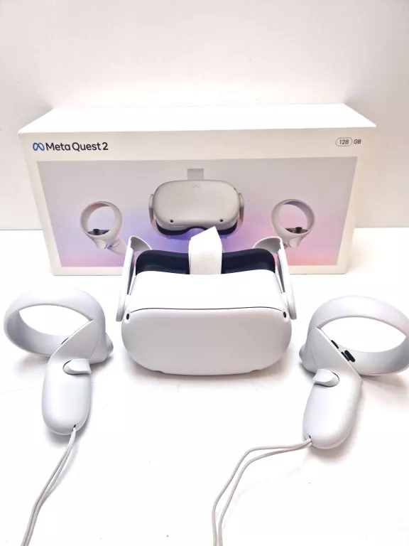 GOGLE VR OKULARY META OCULUS QUE + 2 KONT + BOBOVR M2 PRO + DODATKI !