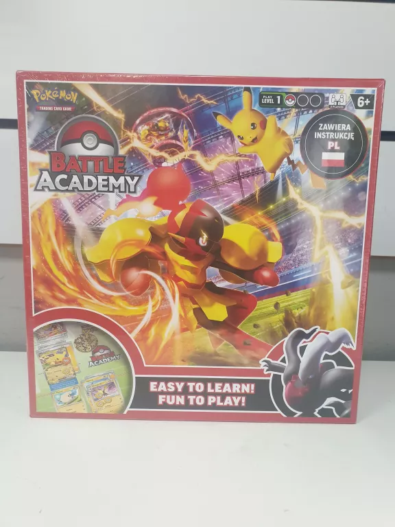 ORYGINALNE KARTY POKEMON TCG: BATTLE ACADEMY (2024) - IGŁA
