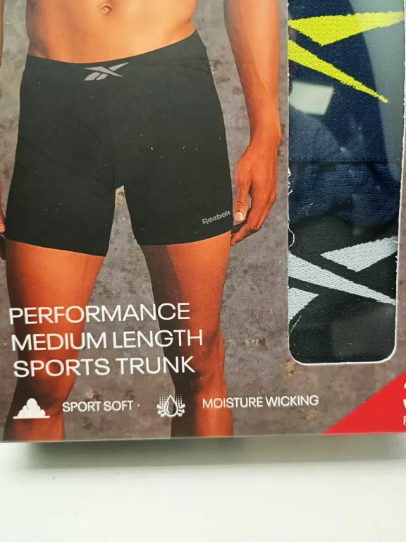 BOKSERKI MAJTKI MĘSKIE REEBOK 3PAK L. 5905588745266