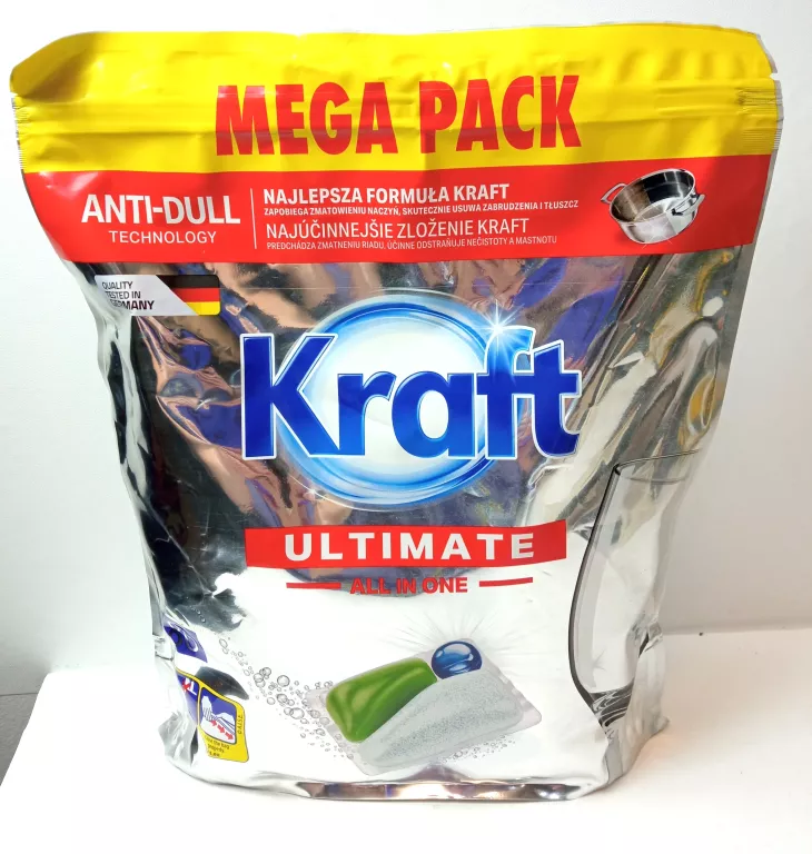 KRAFT ULTIMATE KAPSUŁKI DO ZMYWARKI ALL IN ONE 80SZT