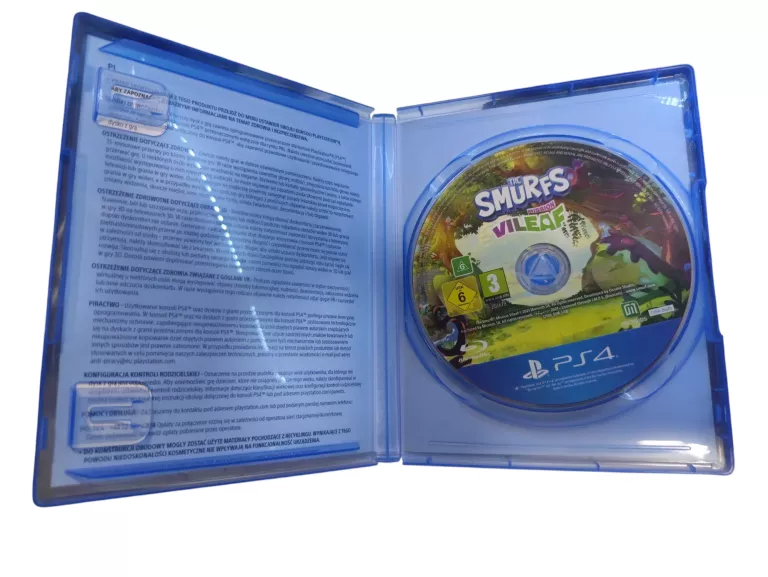 GRA SMERFY MISJA ZŁOLIŚĆ NA PS4