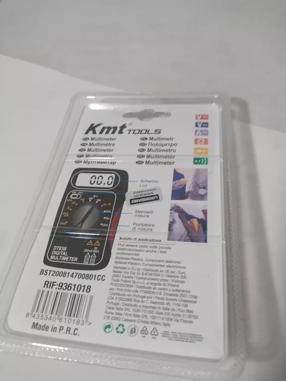 MIERNIK KMT TOOLS MULTIMETRO DT83B