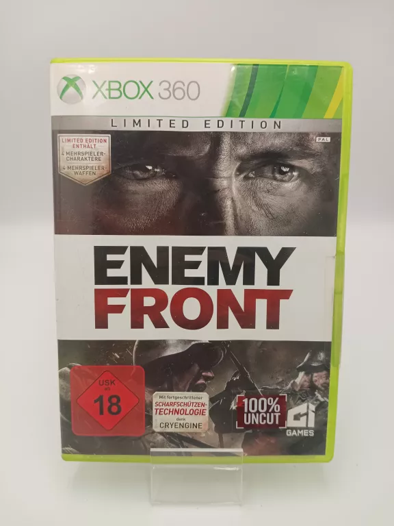 XBOX 360 ENEMY FRONT