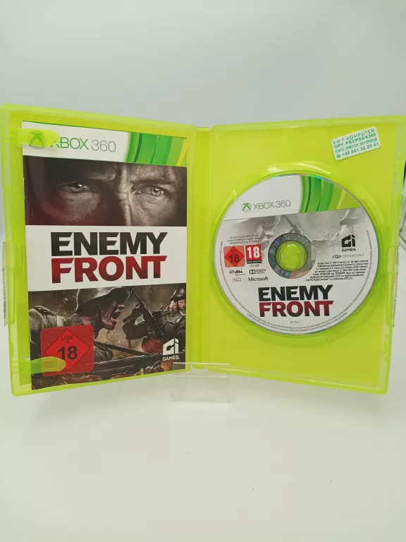XBOX 360 ENEMY FRONT
