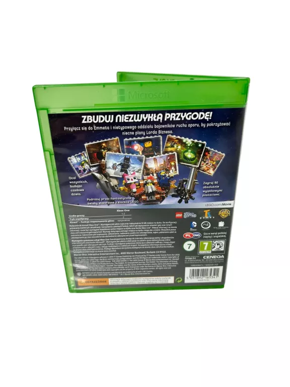 LEGO PRZYGODA GRA WIDEO MICROSOFT XBOX ONE