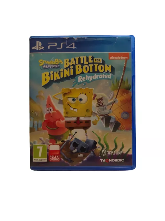 GRA SPONGEBOB BATTLE FOR BIKINI BOTTOM NA PS4