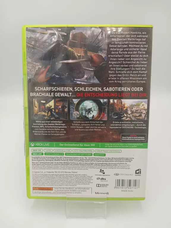 XBOX 360 ENEMY FRONT
