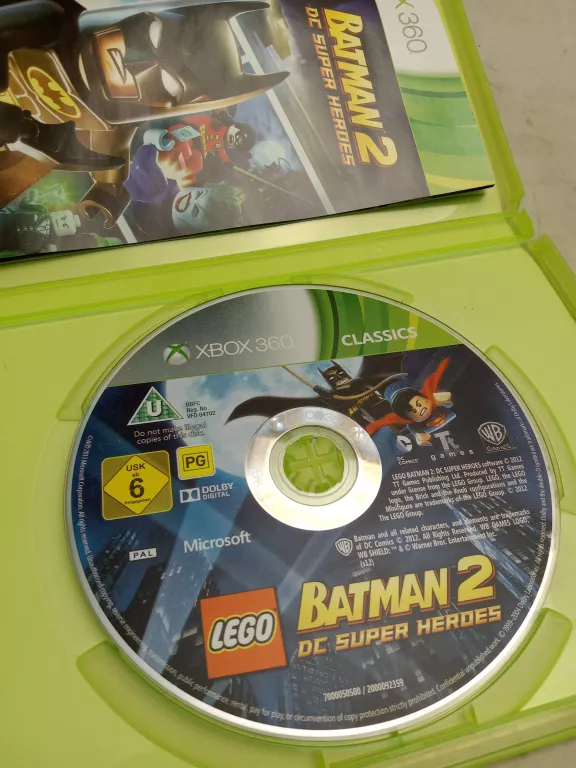 GRA NA XBOX 360 BATMAN 2 DC SUPER HEROES