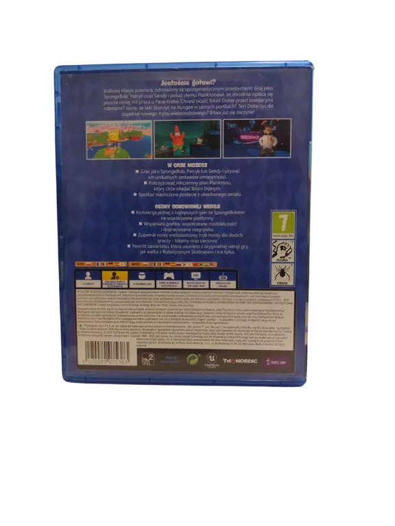 GRA SPONGEBOB BATTLE FOR BIKINI BOTTOM NA PS4