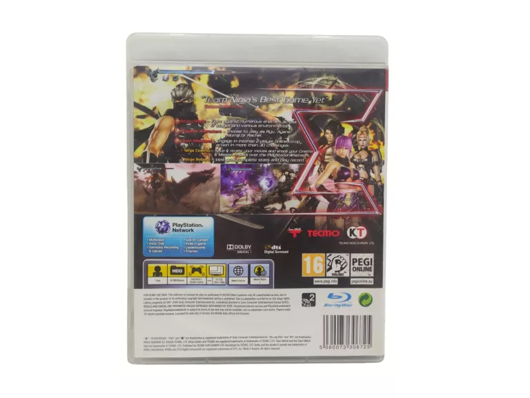 GRA NINJA GAIDEN 2 SIGMA SONY PLAYSTATION 3