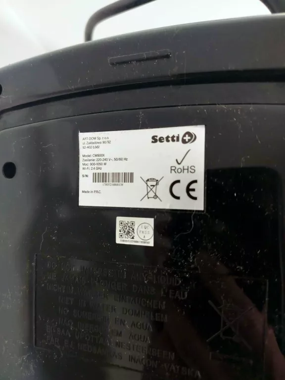 EKSPRES DO KAWY Z MŁYNKIEM SETTI CM900X