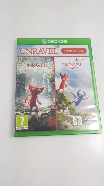 UNRAVEL 1 + UNRAVEL 2 TWO "YARNY BUNDLE" XBOX ONE / SERIES X