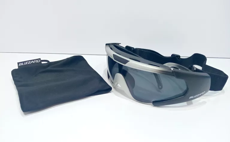 OKULARY ROWEROWE OCHRONNE BLIZZARD CZARNO-SZARE